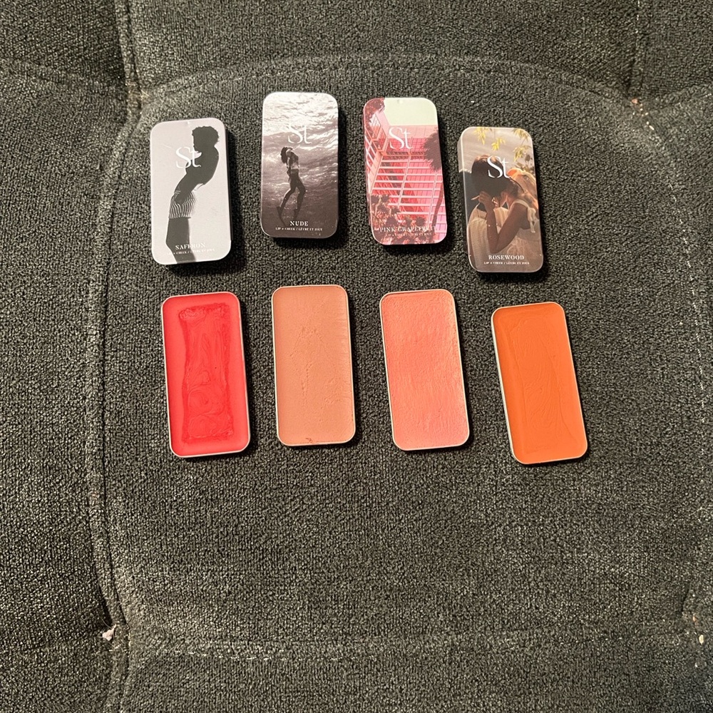Seint blush bundle saffron, nude, pink grapefruit, and rosewood